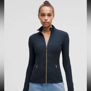 SOLD ‼️ Lululemon Define Jacket Nulu True Navy Gold Size 4